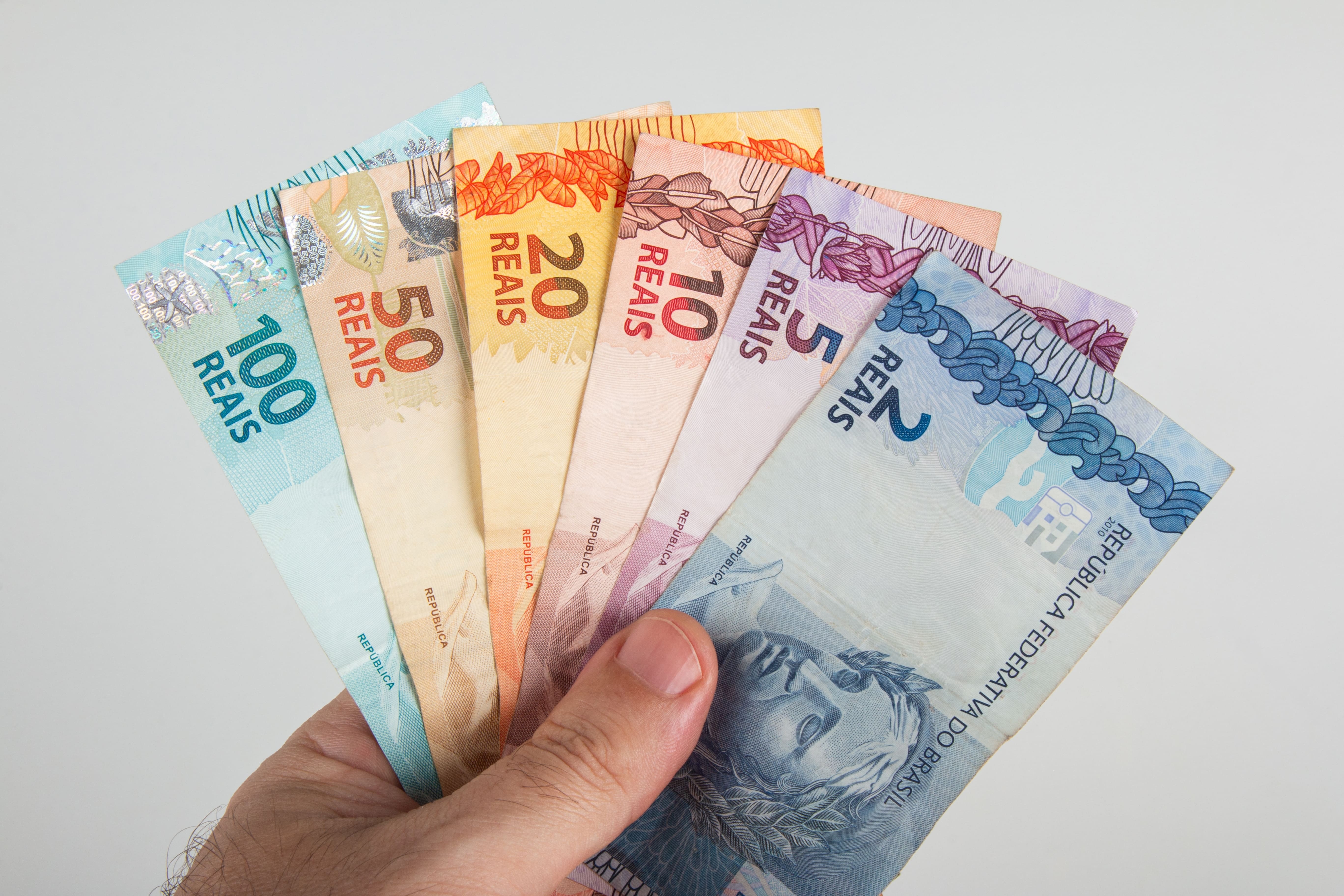 Cédulas de Real Brasileiro